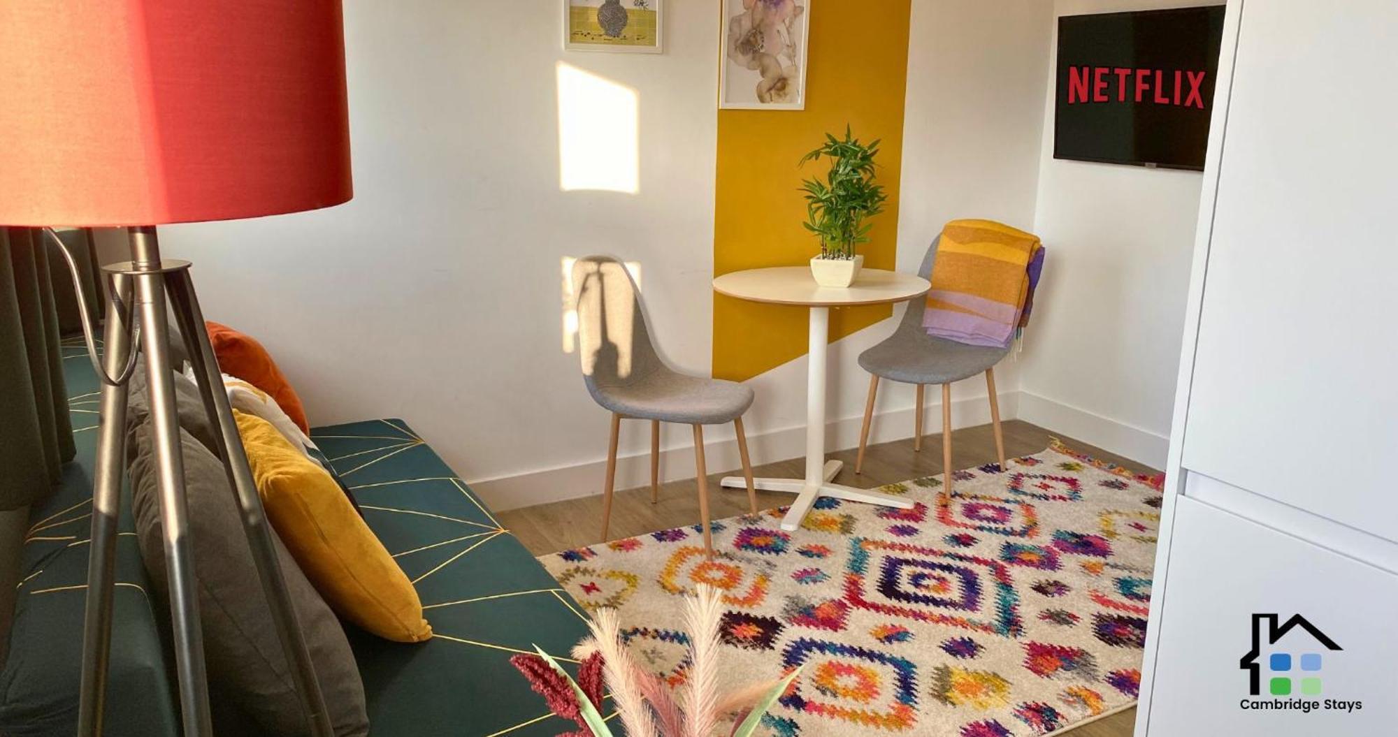 Cambridge Stays Central Apart Hotel 1Br Flats-Easy Walk To City Centre-Parking Dış mekan fotoğraf