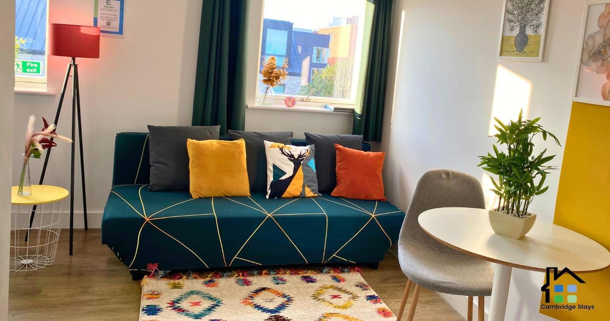Cambridge Stays Central Apart Hotel 1Br Flats-Easy Walk To City Centre-Parking Dış mekan fotoğraf
