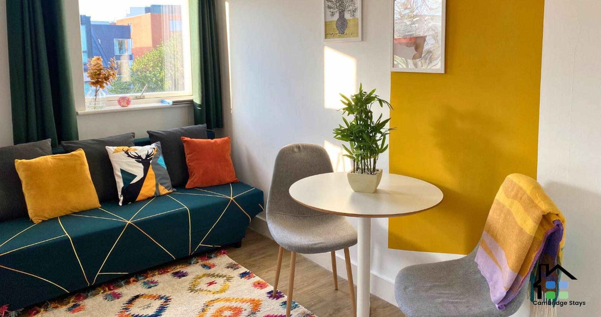 Cambridge Stays Central Apart Hotel 1Br Flats-Easy Walk To City Centre-Parking Dış mekan fotoğraf